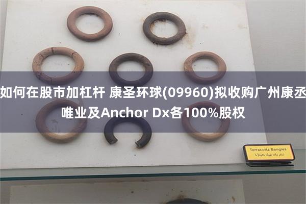 如何在股市加杠杆 康圣环球(09960)拟收购广州康丞唯业及Anchor Dx各100%股权